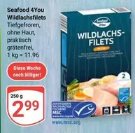 Wildlachfilets Tiefgefroren