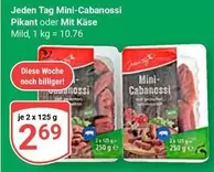 Mini-Cabanossi Pikant oder Mit Käse