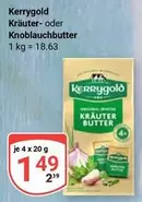 Kräuter- oder Knoblauchbutter