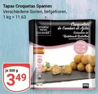 Tapas Croquetas Spanien