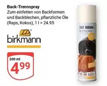Easy - Back-Trenn-Spray