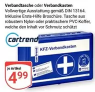 Nylon - Verbandtasche oder Verbandkasten