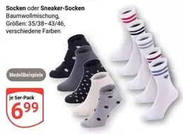 Socken oder Sneaker-Socken