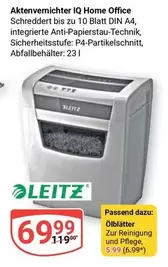 Aktenvernichter IQ Home Office
