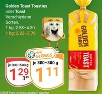 Golden Toast Toasties oder Toast