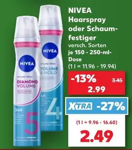 Nivea - Haarspray oder Schaumfestiger