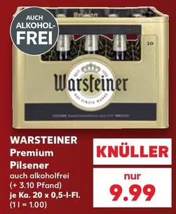 Warsteiner - Premium Pilsener auch alkoholfrei