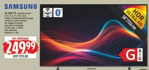 Samsung - 4K UHD-TV