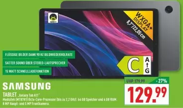 Samsung - TABLET Galaxy Tab A11