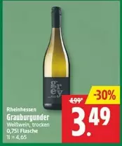 Grey - Grauburgunder Weißwein, trocken