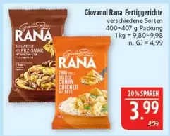 Rana - Fertiggerichte verschiedene Sorten