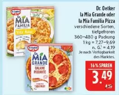 Drop - la Mia Grande oder la Mia Familia Pizza