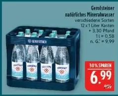 Gerolsteiner - natürliches Mineralwasser