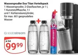 Sodastream - Wassersprudler Duo Titan Vorteilspack