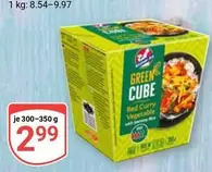 Cube - Red Curry Vegetable with Jasmine Rice