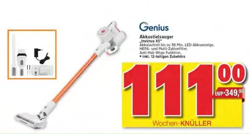 Genius - Akkustlausauger