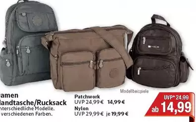 Nylon - Handtasche/Rucksack