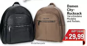 Damen City-Rucksack