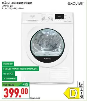WÄRMEPUMPENTROCKNER _TWP903-410