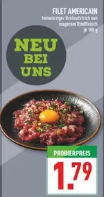 FILET AMERICAIN feinzwürziger Brotaufstrich aus magerem Rindfleisch