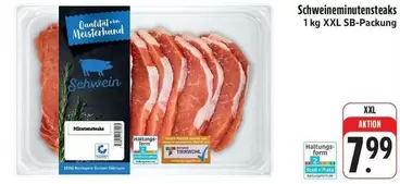 Schweineminutensteaks