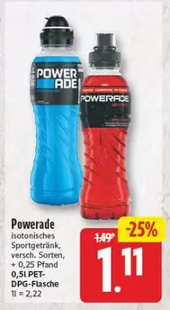 Powerade - isotonisches Sportgetränk