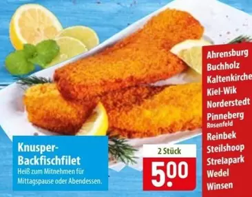 Knusper-Backfischfilet