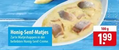 Honig-Senf-Matjes
