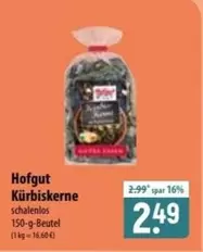 Kürbiskerne schalenlos