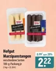 Marzipanstangen