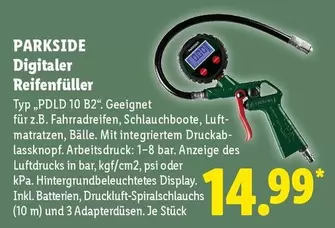 Digitaler Reifenfüller Typ "PDLD 10 B2"