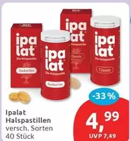 Ipalat - Halspastillen