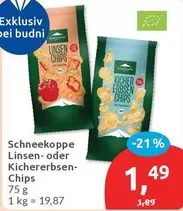 Schneekoppe - Linsen- Oder Kichererbsen- Chips