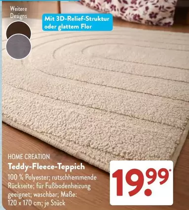 Teddy-Fleece-Teppich