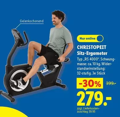 Sitz-Ergometer Typ "RS 4000"