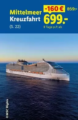 Mittelmeer Kreuzfahrt