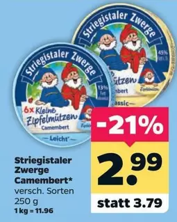 Striegistaler Zwerge Camembert