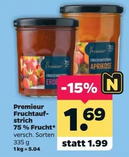 Fruchtaufstrich 75 % Frucht