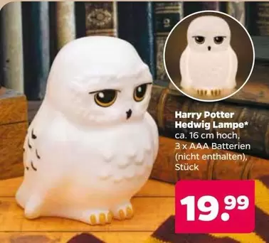 Harry Potter - Hedwig Lampe