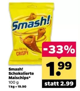 Schokolierte Maischips*