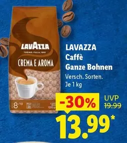Lavazza - Caffè Ganze Bohnen