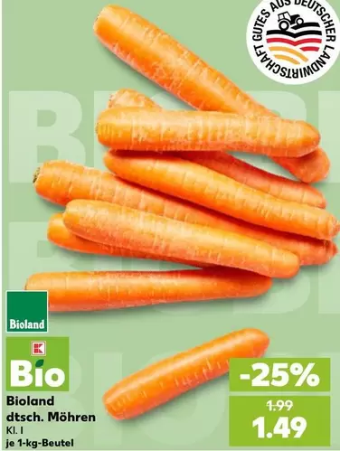 Bio - Möhren