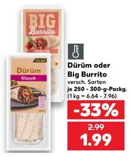 Dürüm oder Big Burrito