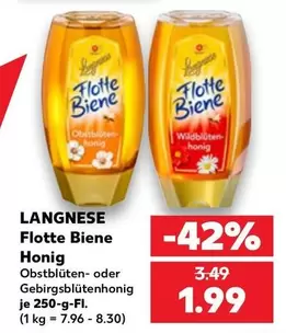 Flotte Biene Honig