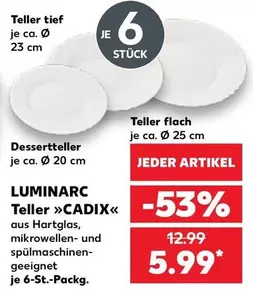 Luminarc - Teller "CADIX"
