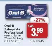 Oral B - Zahncreme Professional