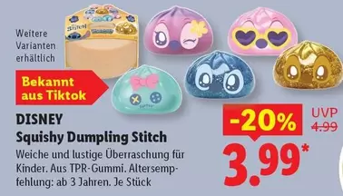 Disney - Squishy Dumpling Stitch
