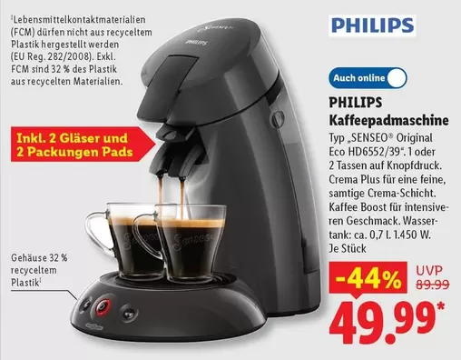 Philips - Kaffeepadmaschine