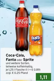 Coca Cola - Coca-Cola, Fanta oder Sprite