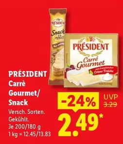 Gourmet - Carré /Snack